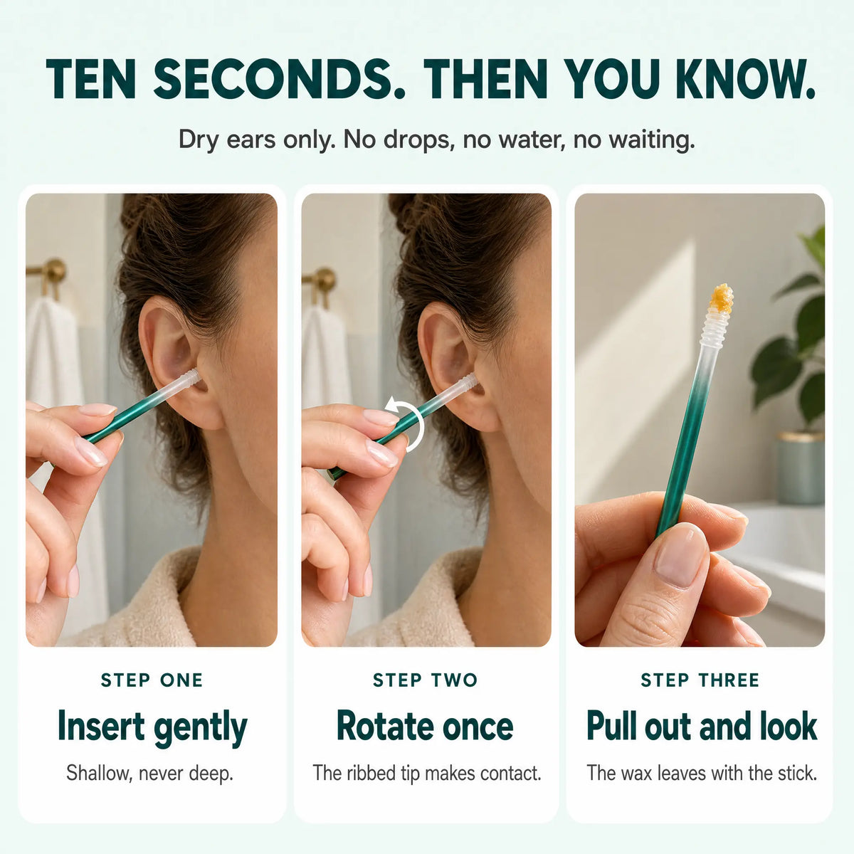Elariq Sticky Ear Cleaning Sticks