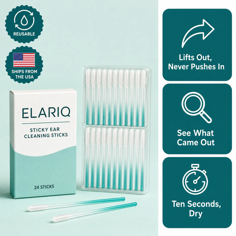 Elariq Sticky Ear Cleaning Sticks