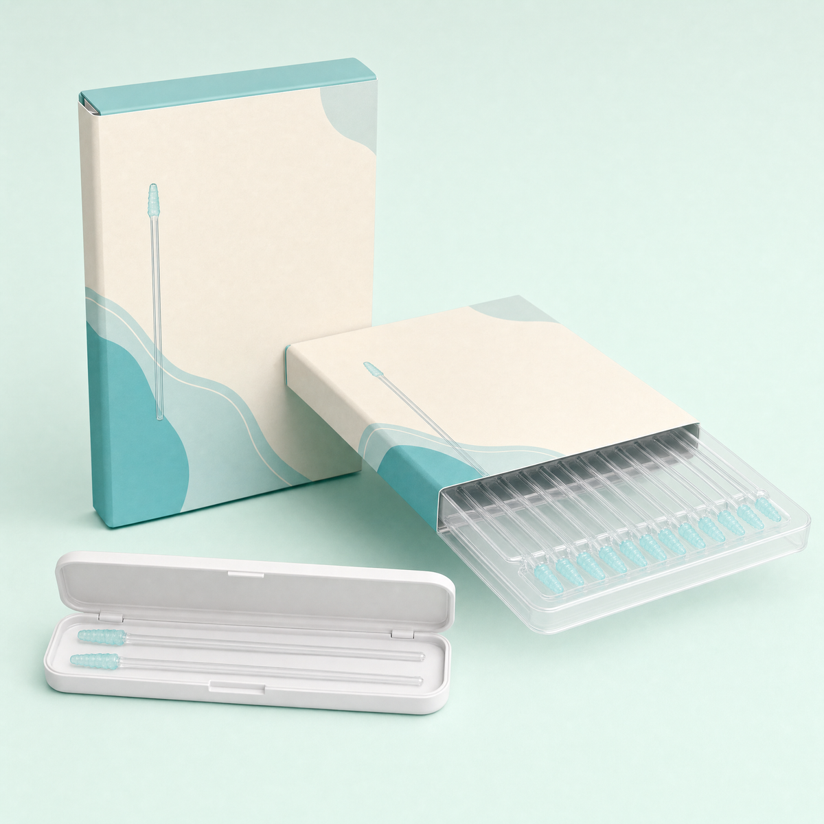 Two boxes of Elariq with the free travel case